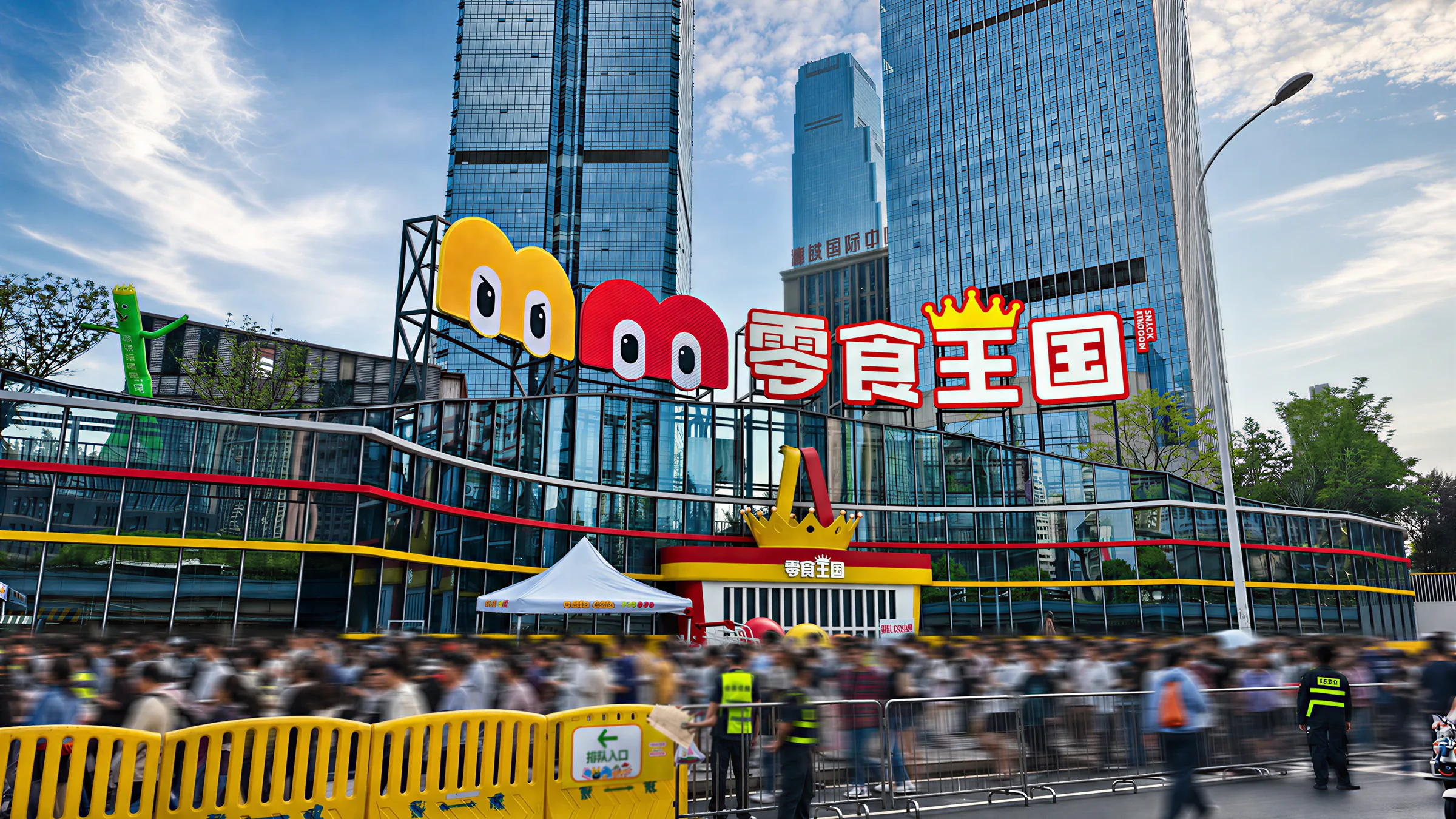 长沙零食王国门店外景